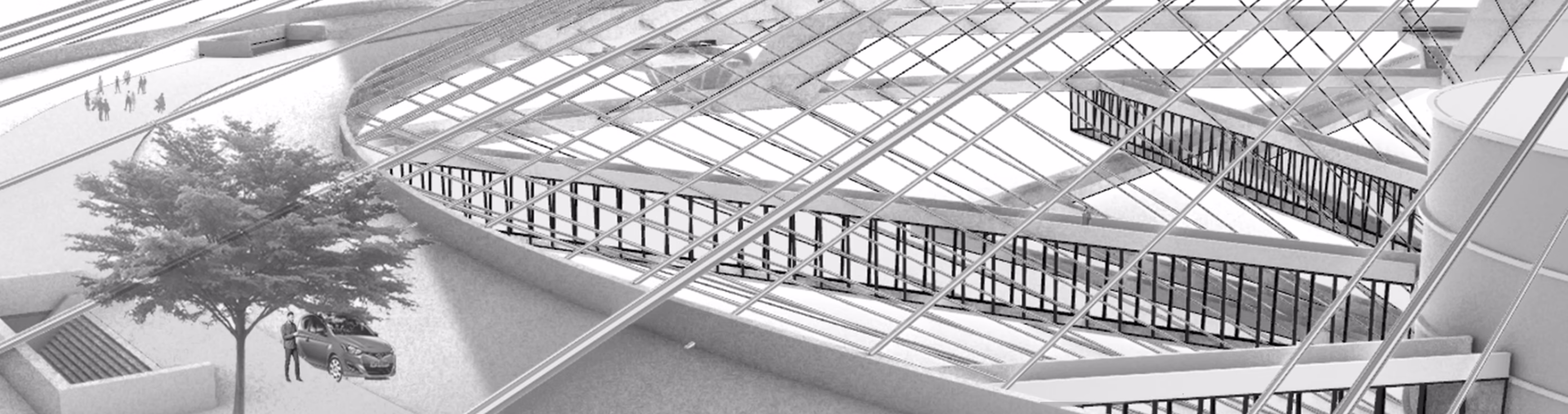 Render of The Terminal project