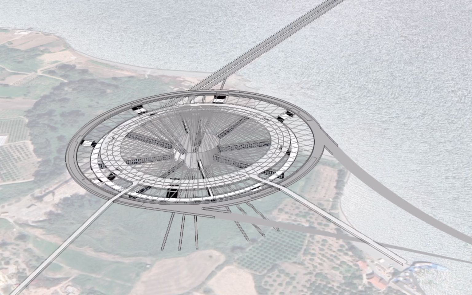 Birdseye view of The Terminal