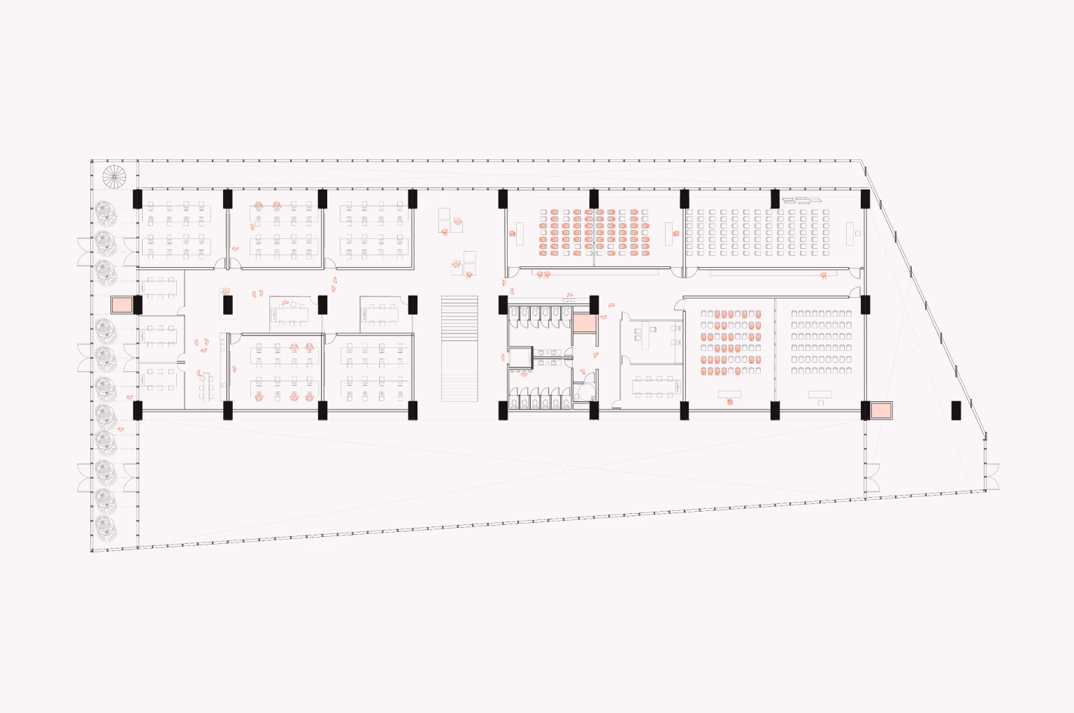Floor plan of Be water, my friend
